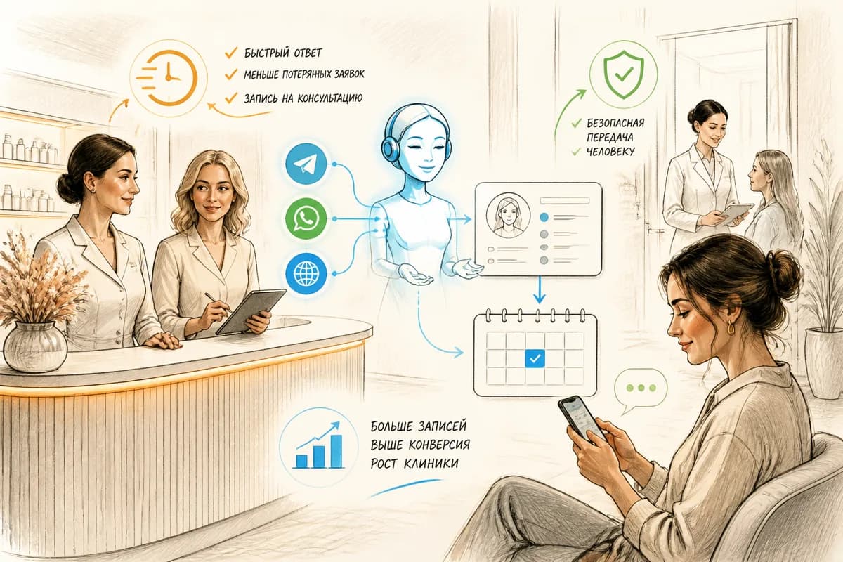 AI Consultant for an Aesthetic Clinic: Where It Actually Helps